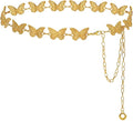Waist Chain Belts Women Girls Metal Belly Link Adjustable Waist Belt for Jeans and Dress