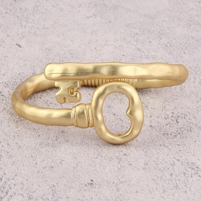 Gold Cuff Bracelet for Women Silver Beaded Bracelets Open Bangle Stackable Stretch Bead Bracelet Boho Jewelry Gifts for Wife Couple