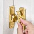 Gold 90/180 Degree Flip Latch, Zinc Alloy Barn Door Latch | Right Angle Door by INIRET
