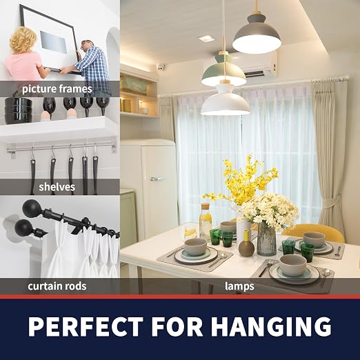 Drywall Anchors and Screws Kit, Heavy Duty Wall Anchors, 75 Lbs Hanging Mounting - Image 8