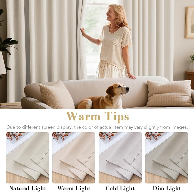 H.VERSAILTEX Blackout Curtains 84 inches Long - Image 5