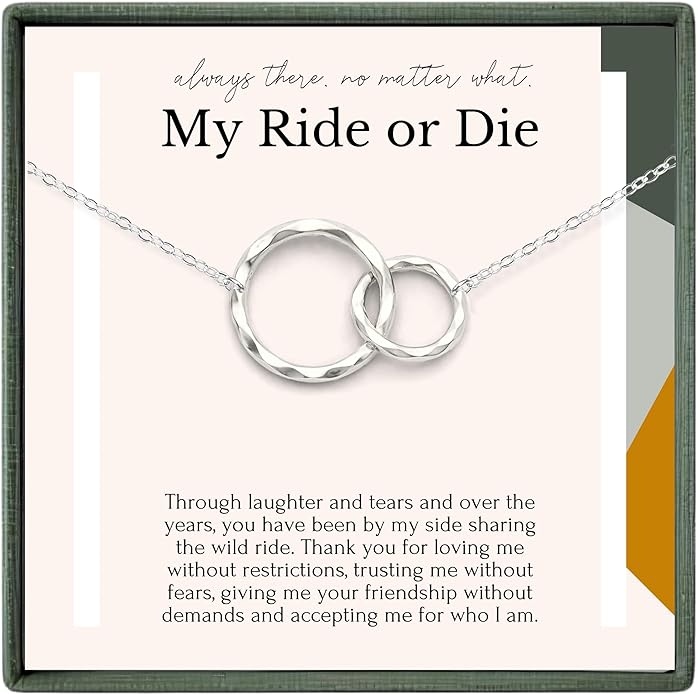 HOPE LOVE SHINE Best Friend Gift for Women - Meaningful BFF Friendship Necklace, Jewelry 16+2", 14k Gold Plated Sterling Silver