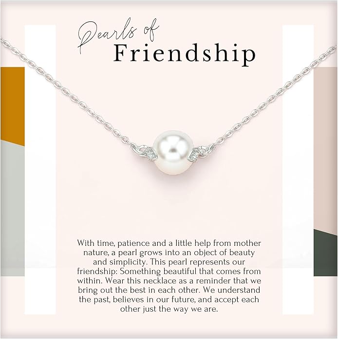 HOPE LOVE SHINE Best Friend Gift for Women - Meaningful BFF Friendship Necklace, Jewelry 16+2", 14k Gold Plated Sterling Silver