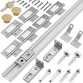Closet Bifold Door Hardware & 48 Inch Track, 4 ft Bi Folding Door Rail Kit | by OcyfymHome