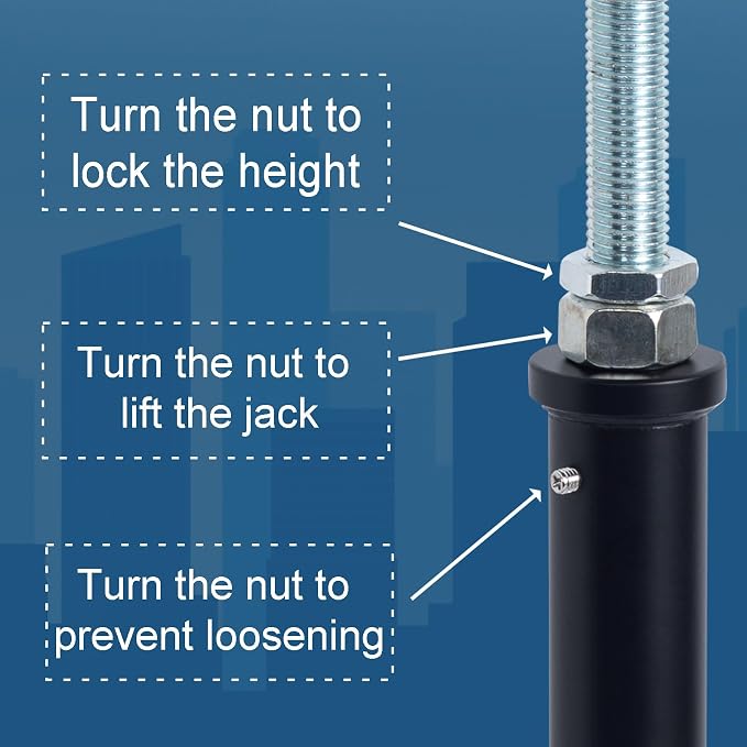 4 Pack U-Shaped Floor Jack - Image 4