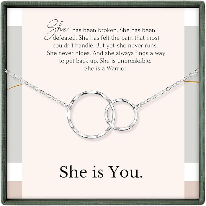 HOPE LOVE SHINE Encouraging Gift for Women - Courage, Strength, Motivational, Inspirational Necklace, Jewelry 16+2", 14k Gold Plated Sterling Silver