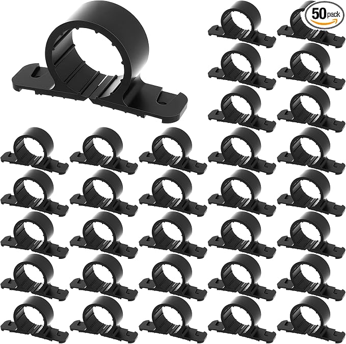 Briwooody 50 Pack 1 1/2 Inch Pipe Supports Suspension by Briwooody