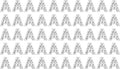 50pcs Full Rhinestones 8mm Slide Alphabet Letters A for DIY Slide Wristbands Bracelets,Jewelry Making Charms, Silver A