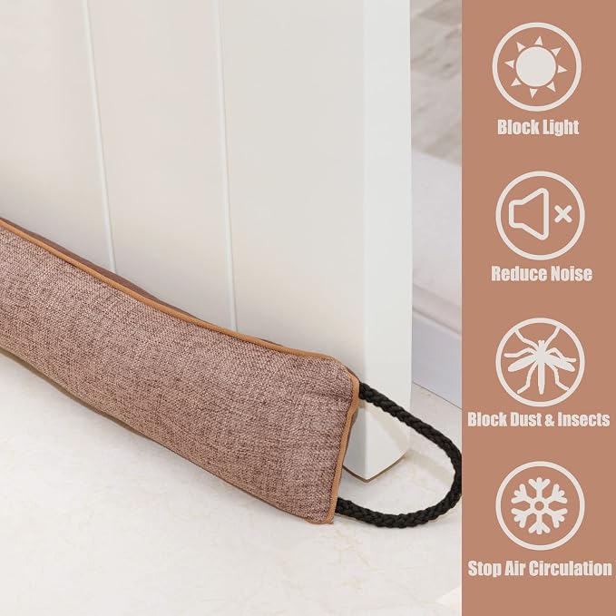 Under Door Draft Stopper 32 inch Wind Stopper - Image 4