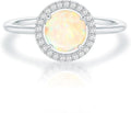 PAVOI 14K Gold Plated Crystal Birthstone Rings | Rings For Women