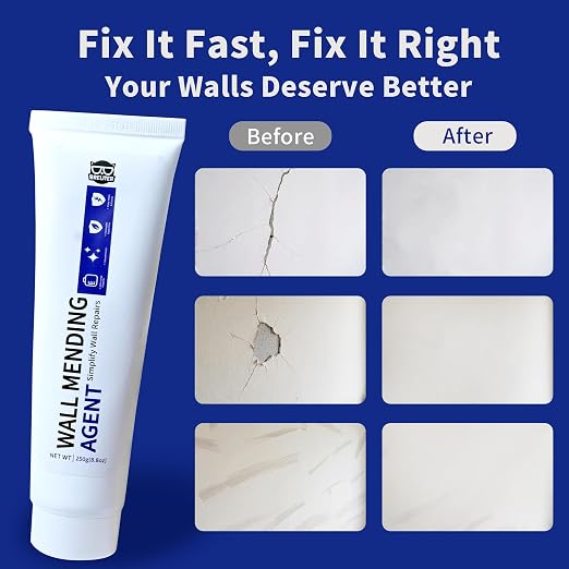 Drywall Repair Kit - 250g Wall Repair Paste Tube - Image 4