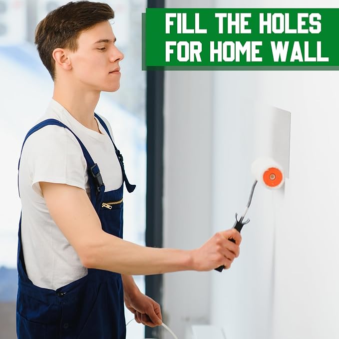 22 Pcs Drywall Repair Kit with 12x12x1/2" Drywall Repair Panel, Hole Patch Kit - Image 6