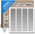 Fits 20x20 Duct Opening | Steel Return Air Grille by Handua | Vent Cover Grill by Handua