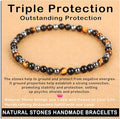 AD Beads Handmade Gemstone Stretch Elastic Bracelet Crystal Healing Reiki Nature's Beauty and Spiritual Essence Unisex
