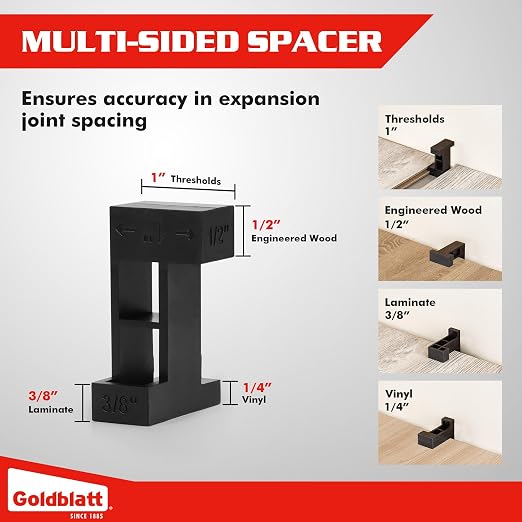 Goldblatt Laminate Flooring Tools, Professional Wood LVP Installation Kit | - Image 6