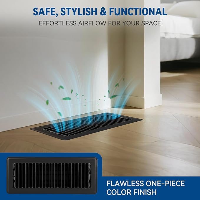 4" x 10" Floor Register Vent Covers 2-Pack - Image 3