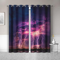 Thunderstorm Curtains, Treble Clef Curtain by Unknown