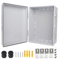Electrical Junction Box, IP67 Waterproof Outdoor Box ABS Plastic Enclosure by Qukipet