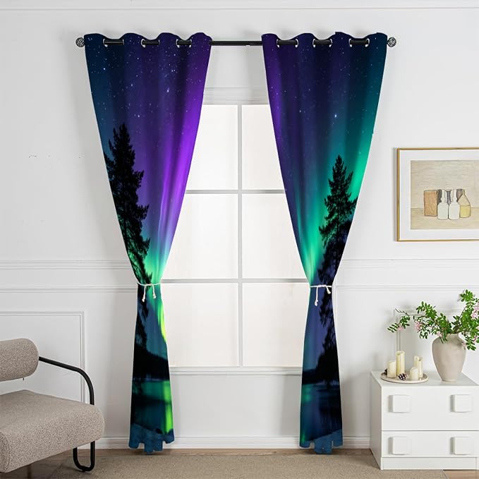 Aurora Forest Curtains - Image 2