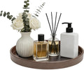 1 Pack 10" Bathroom and Vanity Tray, ABS Bathroom Counter Organizer, Coffee by Blaucasa
