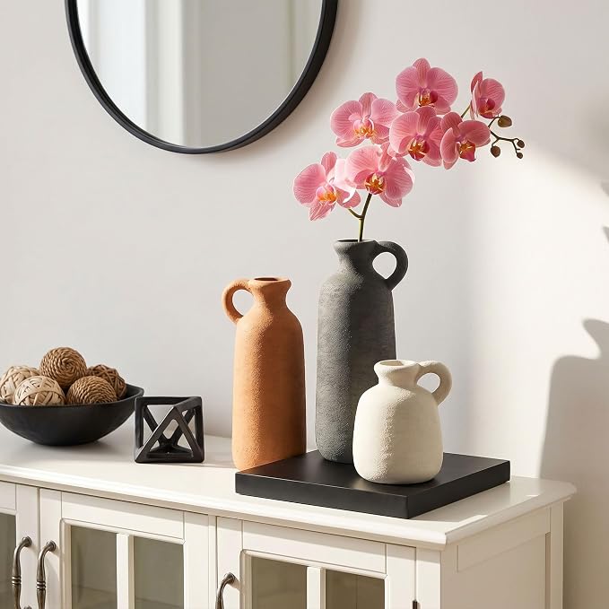 Ceramic Vase Set, Decorative Vases - Image 6