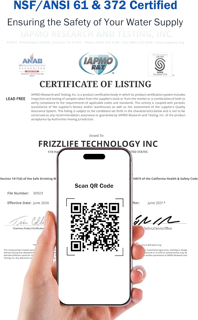 Frizzlife LP365 Smart Water Monitor and Automatic Shutoff - Image 2