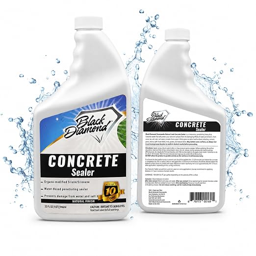 Black Diamond Stoneworks Concrete Sealer – Penetrating Water Repellent Sealer - Image 8
