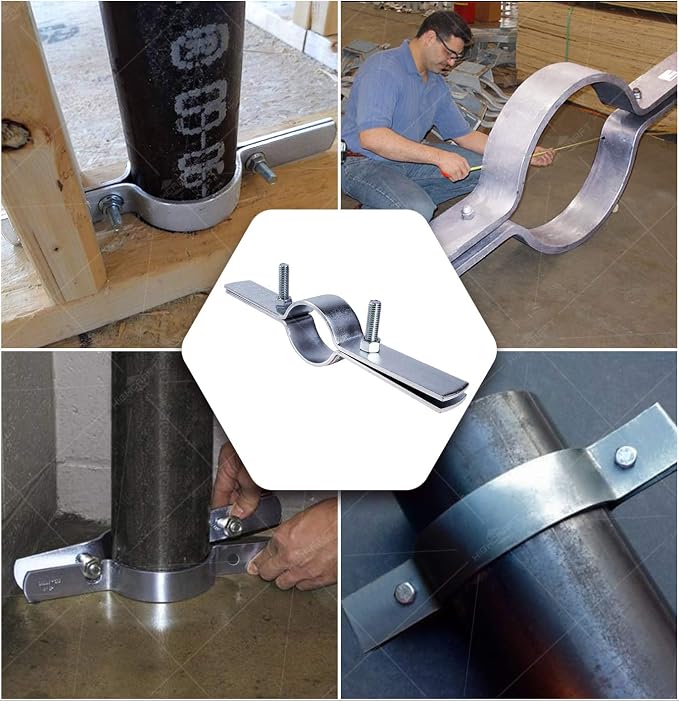 Highcraft DMST-HF34-10 Riser Clamp; Vertical Pipe Hanger - Image 4