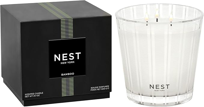 NEST New York Scented 3-Wick Candle, Bamboo by Unknown