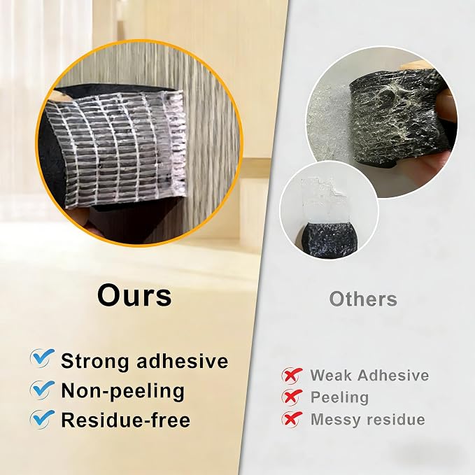 Thin Foam Seal Tape for Windows & Doors, Strong Adhesive 3/8x1/8In | Reduces - Image 3