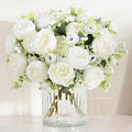 2 Packs Peonies Artificial Flowers, Silk Peonies Flowers Fake Peonies by MARTINEMALL