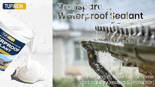 Transparent Waterproof Coating, TUFINEIN 35oz Invisible Waterproof Agent Indoor - Image 7