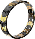 POLLDAN® 3X Power Magnetic Bracelets For Men | 6200 Gauss Strength Mens Titanium Bracelet with Fold-Over Clasp, Adjustable Length, Gift Box, Sizing Tool | Innovative Magnets Alloy - Patent