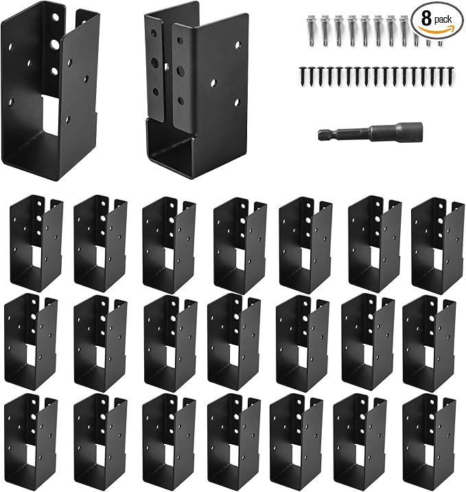 36 Pcs of 2"x4" Concealed Joist Hangers by AXWHYS