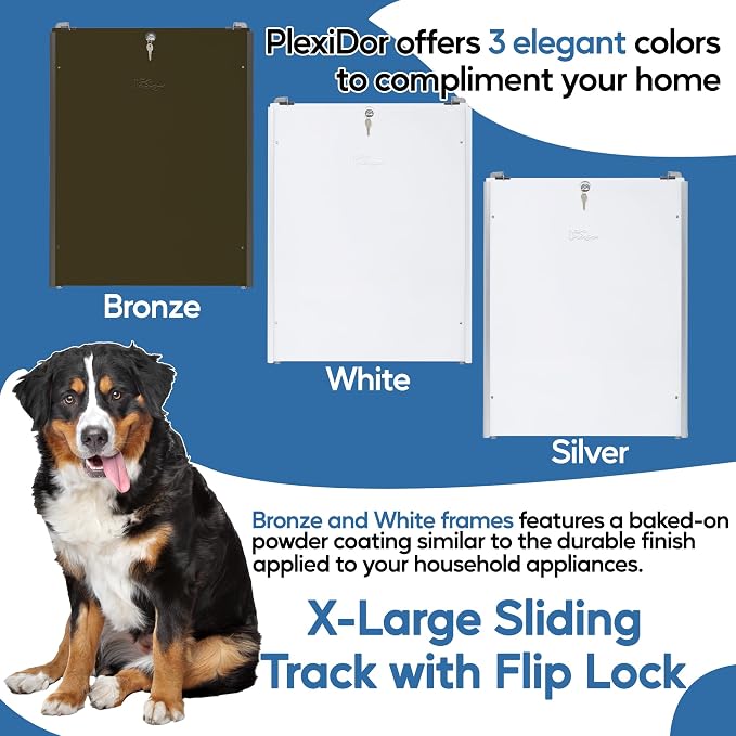 Plexidor Performance Pet Door Sliding Track - Image 3