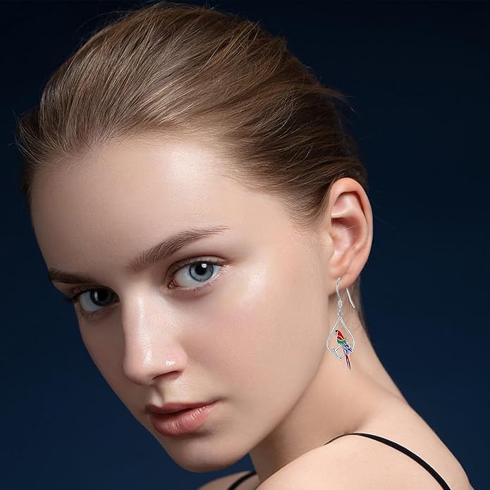 925 Sterling Silver Earrings for Women Dangle Drop Earrings Jewelry Gifts