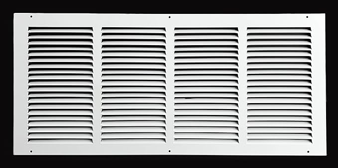 Fits 24x10 Duct Opening Stamped Steel Return Air Grille Vent Cover Grille by KumpelAire