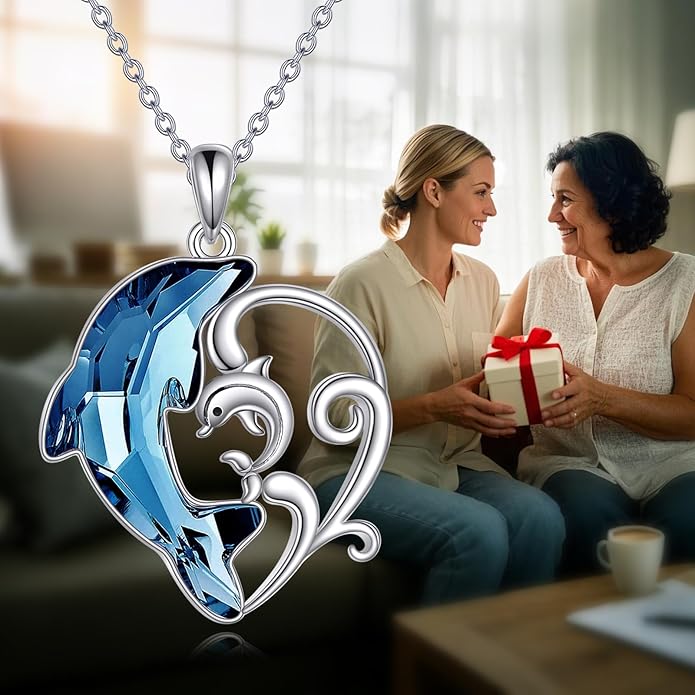 Animal Necklace for Women Necklace 925 Sterling Silver Cute Animal Pendant Necklaces Jewelry Gifts