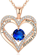 18K Rose Gold Necklaces for Women Birthday Gifts for Women Jewelry for Women Birthday Gifts for Wife Girlfriend Daughter Wife Birthday Gifts for Anniversary Mothers Day Christmas Valentines Gifts