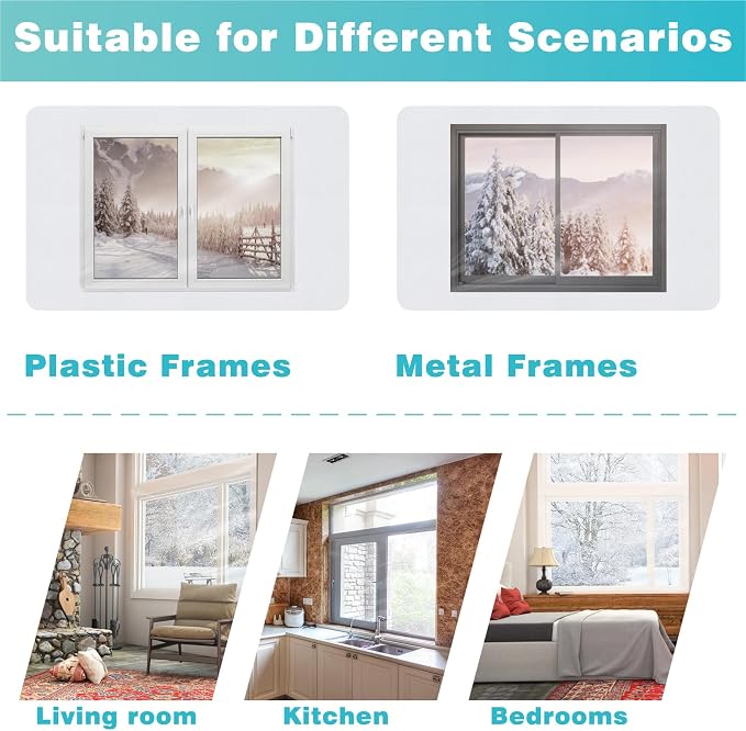 63'' x 197'' Window Insulation Kit, Window Insulation - Image 4