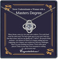 EPIRORA Sterling Silver Cubic Zirconia Love Knot Pendant Necklace for Women, Graduation Birthday Christmas Jewelry Gifts for Friends/Wife/Sister/Daughter/Mom
