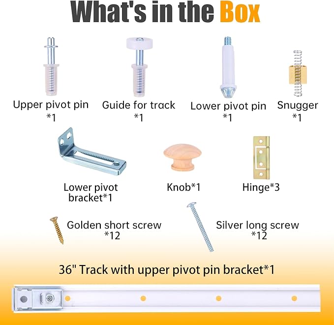 Bifold Closet Door Hardware Kit - Image 5