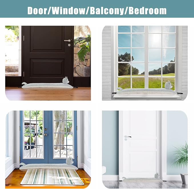 Under Door Draft Stopper Decorative Wind Stopper 42 inch - Image 6