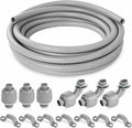 Yariwiz Flexible Electrical Conduit Liquid Tight PVC Conduit Kit by Yariwiz