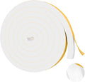 16.5Ft Foam Tapes Self Adhesive Foam Seal Strips 1/2In x 1/2In x 16.5Ft Each by MYFAMIREA