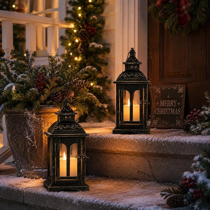 Candle Lantern Decorative Indoor & Outdoor, Halloween Decorations - Image 8