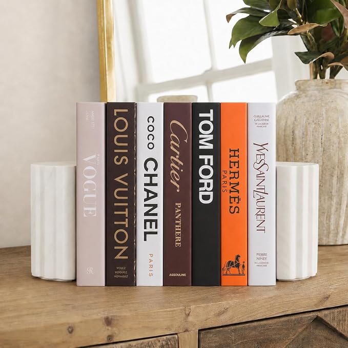 4-7 Pieces Fashion Decorations Book Set. Premium Aesthetic Faux Books - Image 8