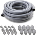 DWALE Liquid-Tight Conduit and Connector Kit, Flexible Non Metallic Liquid by DWALE
