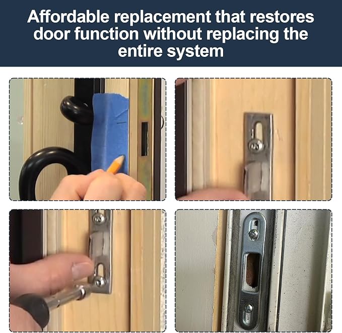 MP2097 Sliding Door Keeper for Prime-Line Screen Door Strike Plate | Screen - Image 6