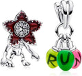 Cute Fashion Heart Charms,S925 Sterling Silver Charm,Bead for Bracelets and Necklaces,For Women Jewelry Present